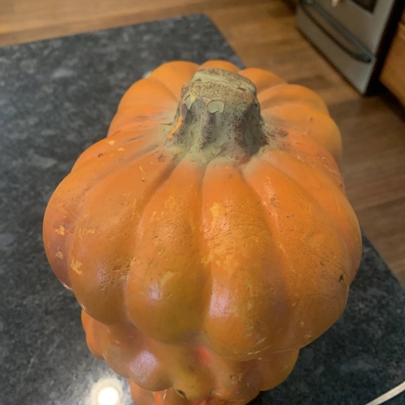 VTG Halloween 1995 TRENDMASTERS Light Up Foam Pumpkin Frankenstein Monster Decor - Picture 6 of 9